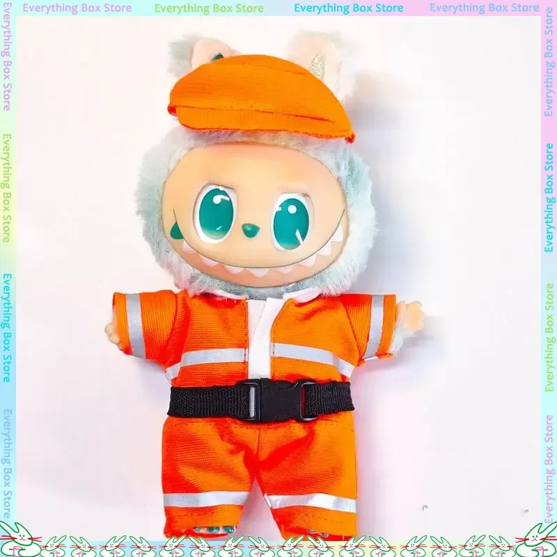 

Clothing For 17cm V1 V3 Doll Professional Police Chief Costume Replacement Clothing Toy Doll Decoration Accessory