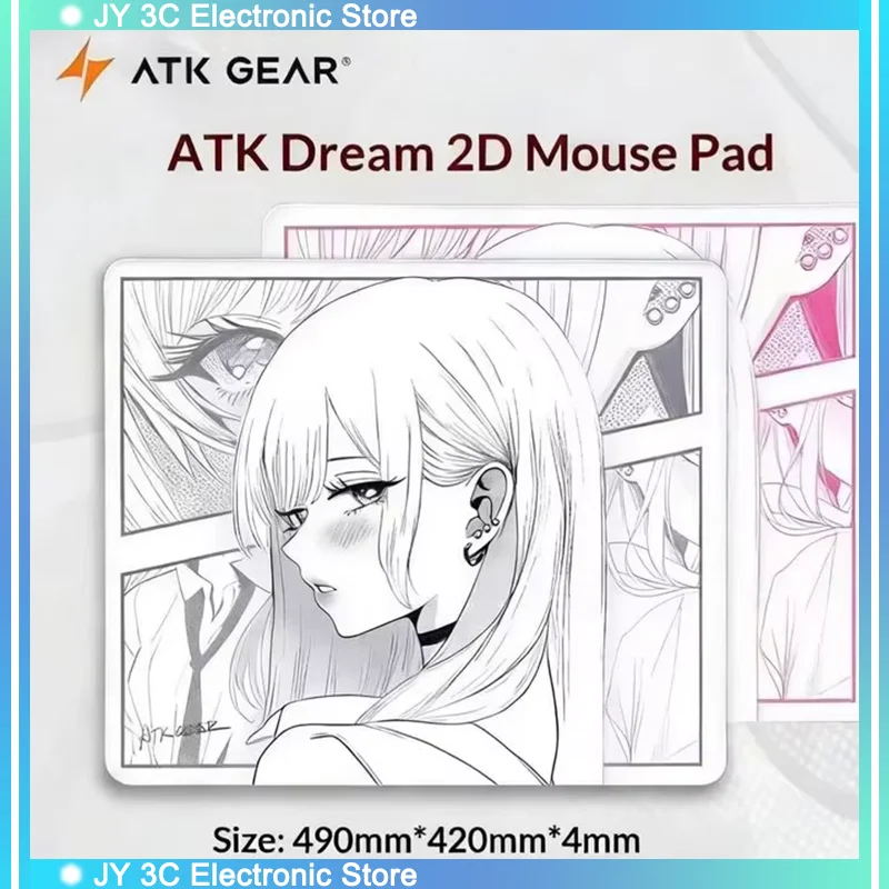 Hot ATK Large Neutral Mouse Pad  Balanced For FPS Dedicated for Esports Gaming And Office Valorant Inspired Gift