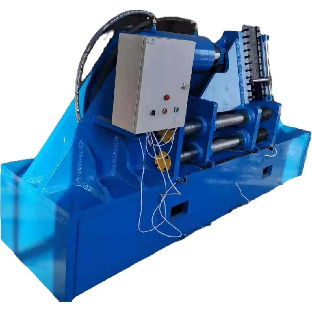 Hydraulic Sectional Screw Flight Single Spiral Auger Blade Cold Rolling Forming Machine