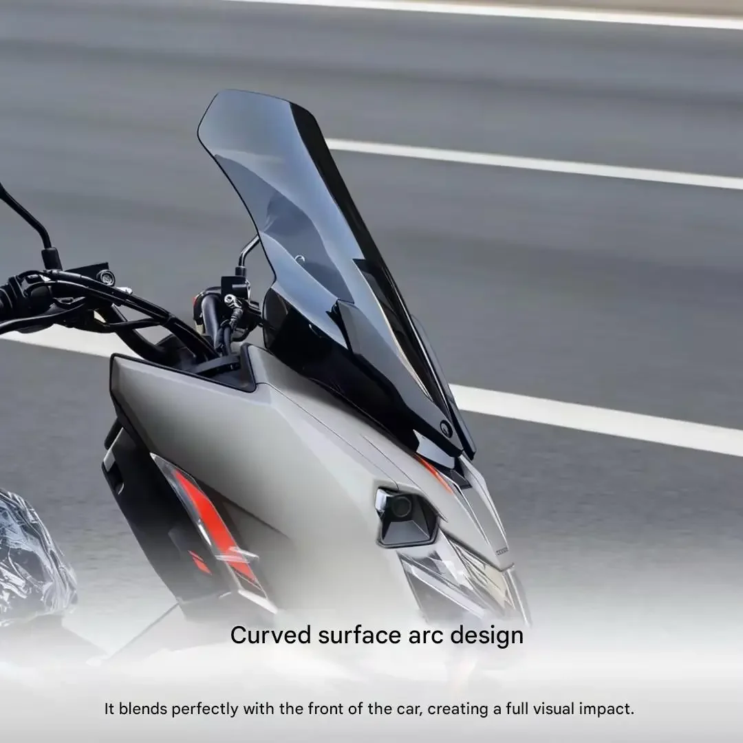 For 2026 ZONTES 150X dedicated windshield, 150X front windshield modification, front windshield modification parts.