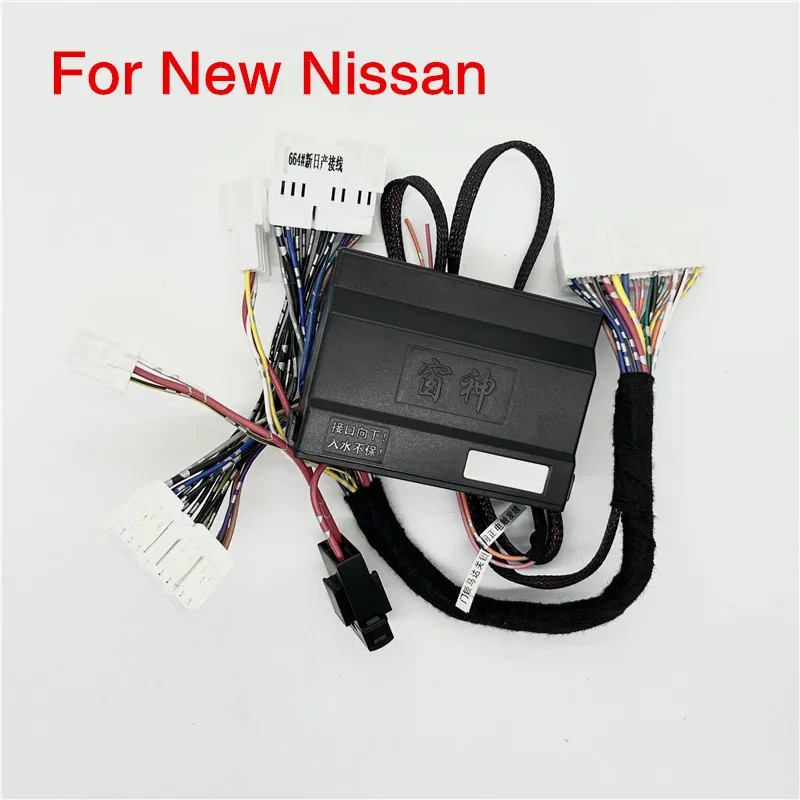 

WINSGO Car Auto Power Window Closer Shut & Open Windows Pause in Halfway Kit Control by Remote For Nissan Navara NP300