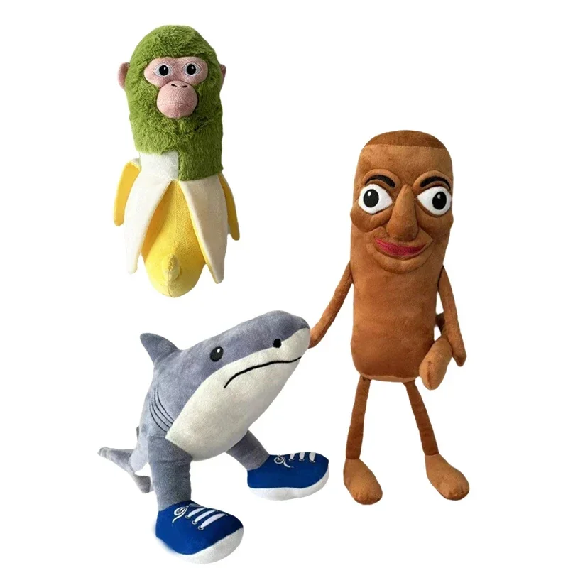 

Новые Tungtung Sahur итальянские мозговые животные Telalaero Telala SHARK аниме плюшевые плюшевые игрушки Peluches игрушки в подарок