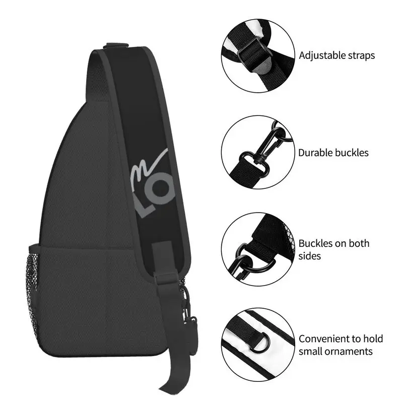 Mochila cruzada de Tiro Táctico para hombres, bolso de pecho de hombro para viajar, deportes Glock, moda