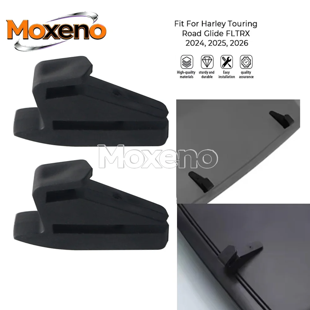 Motorcycle Fairing Air Vent Duct Rubber Accessories For Harley Road Glide Limited FLTRXL CVO Road Glide 121 FLTRXSE ST FLTRXSTSE