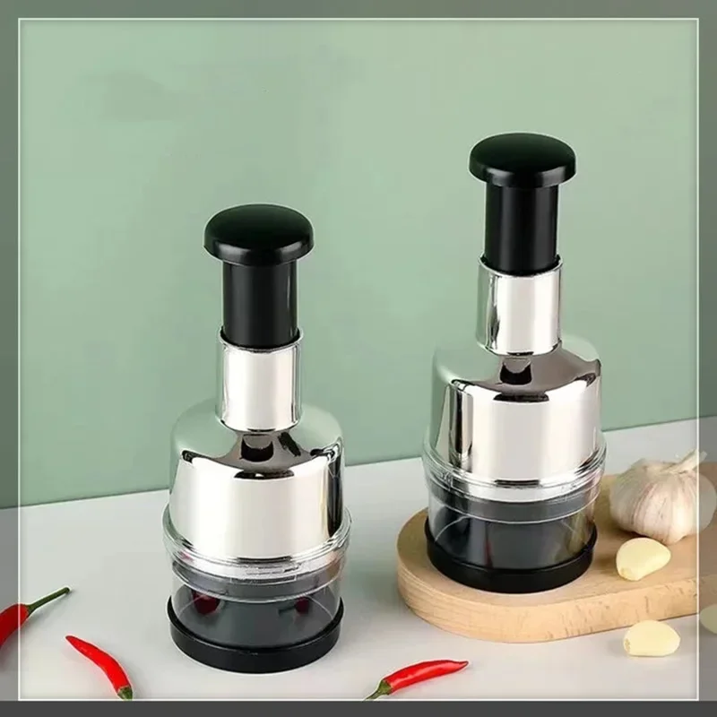 1 PC Chopper Electroplated Onion Chopper Tomato Crusher Fruit and Vegetable Tools Household Kitchen Accessories Small Tools