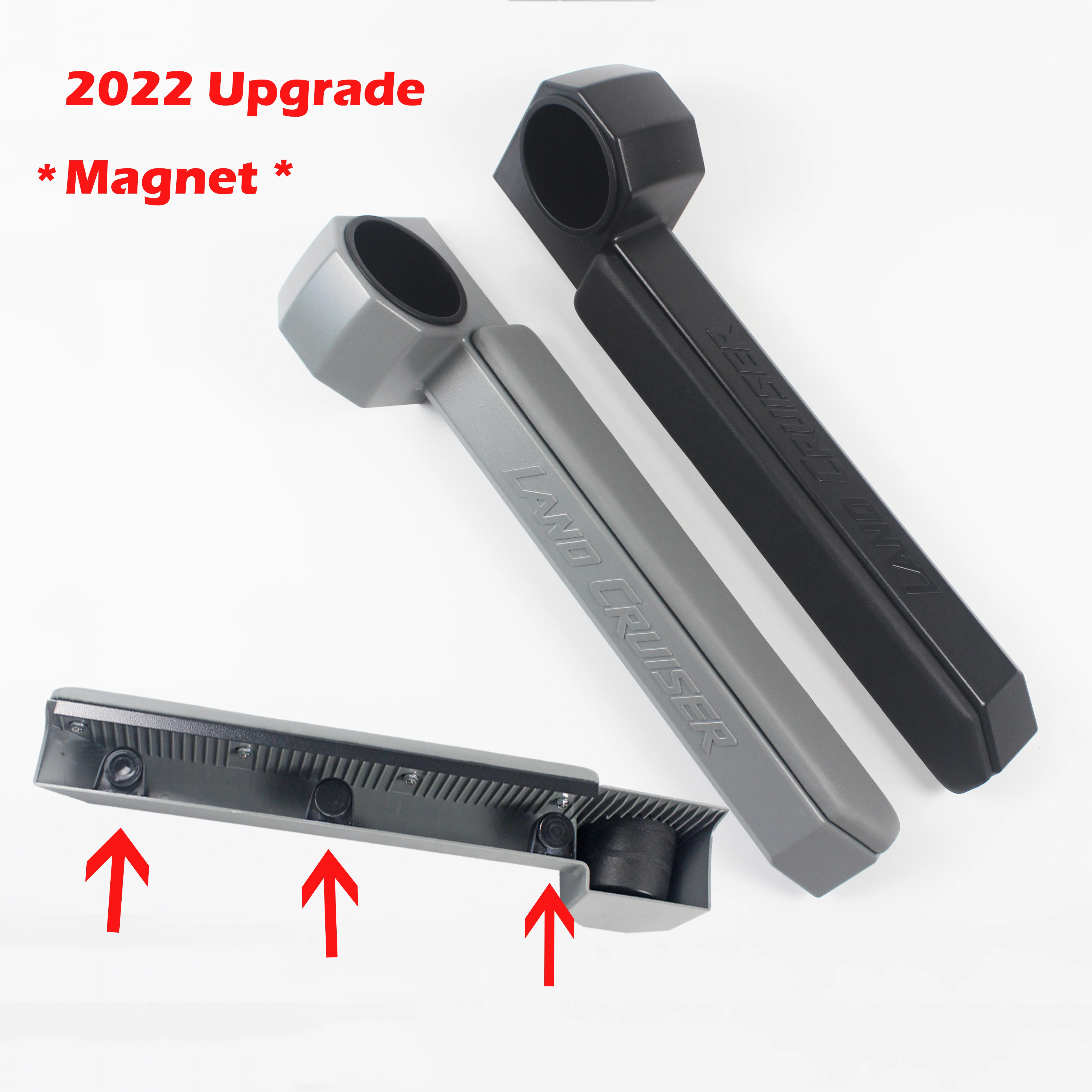 Hoechur Magnet Car Door Armrest Organizer Car Cup Holder for to yota Land Cruiser 70 Series LC70 75 76 78 79 FJ70 FJ78 FJ79