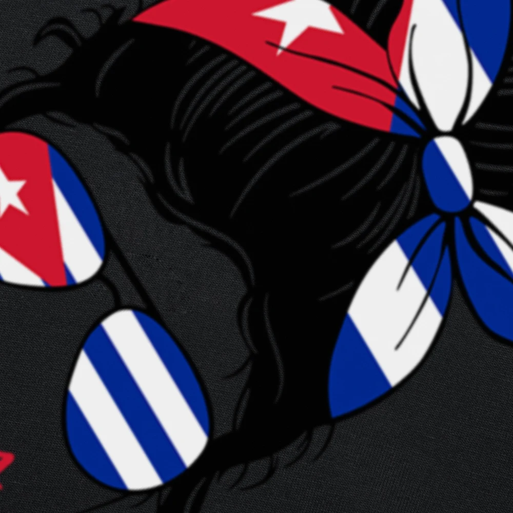 Lustige Cubana Cuban Girl Girlfriend T-Shirts, Sommer, klassischer Old-School-Grafik-Stil, kurzärmelig, Geburtstagsgeschenke, T-Shirt für Herren – Detail 4