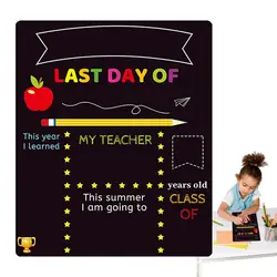 First And Last Day Of School Chalkboard First And Last Day Of School Chalkboard Sign 10 X 12 Reusable Back To School Sign Photo