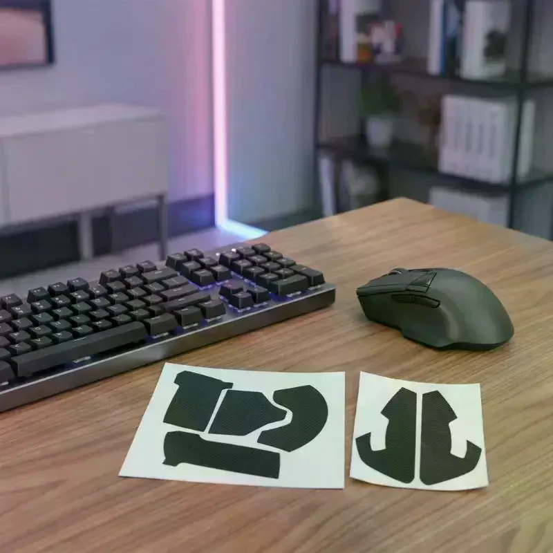 1Set Mouse Anti-Slip Side Grips & Back Sticker for Razer Viper Ultimate Mice Sweat Resistant Pad Decoration