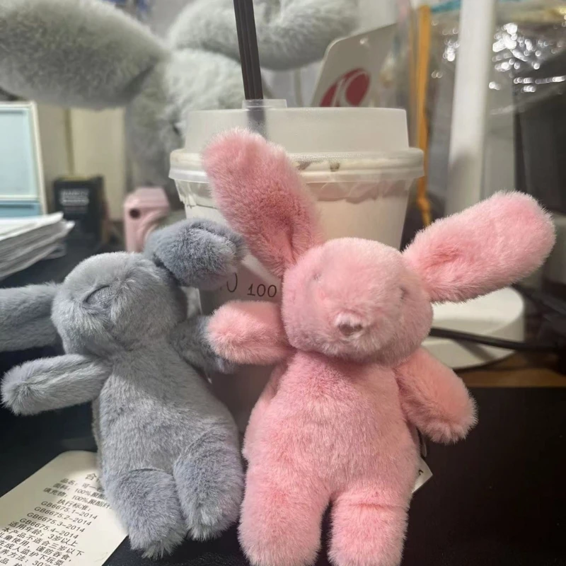 Cute Cartoon Rabbit Keychain Women\'s Bag Wallet Purse Pendant Charm Fun and Unique Accessory for Phone Bags and Keys
