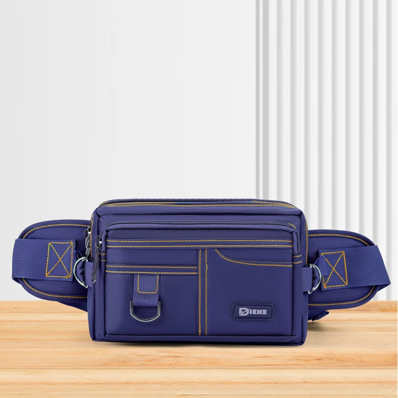 حقيبة خصر متعددة الوظائف - حزام كتف قابل للتعديل، حقيبة صدر بتصميم جيوب متعددة، مناسبة للمشي في الهواء الطلق، cyc #5