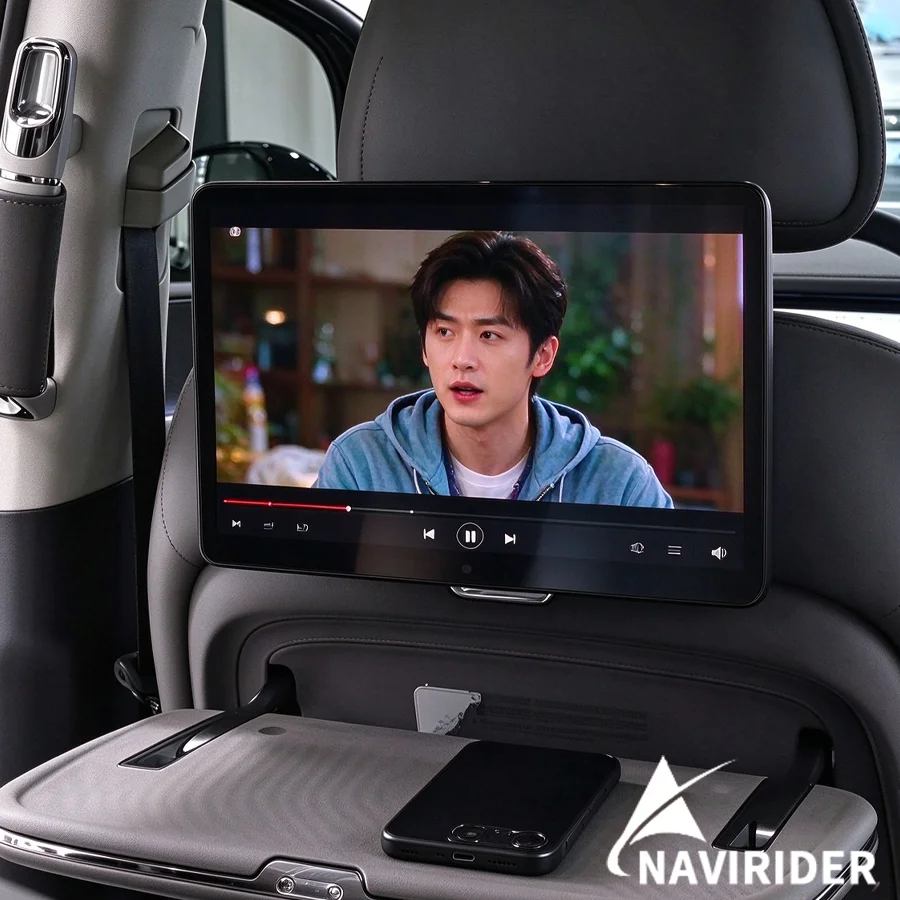 S For BYD Seal 08 BYD Sealion 08 Android IPS HD Screen Headrest Car Rear Seat Entertainment Multimedia Player 14inch Plug&Play