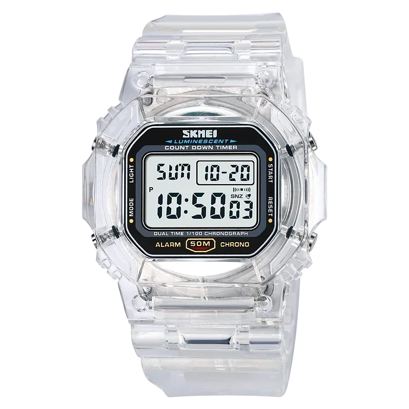 Men's Multifunctional Digital Watch with Back Light Display