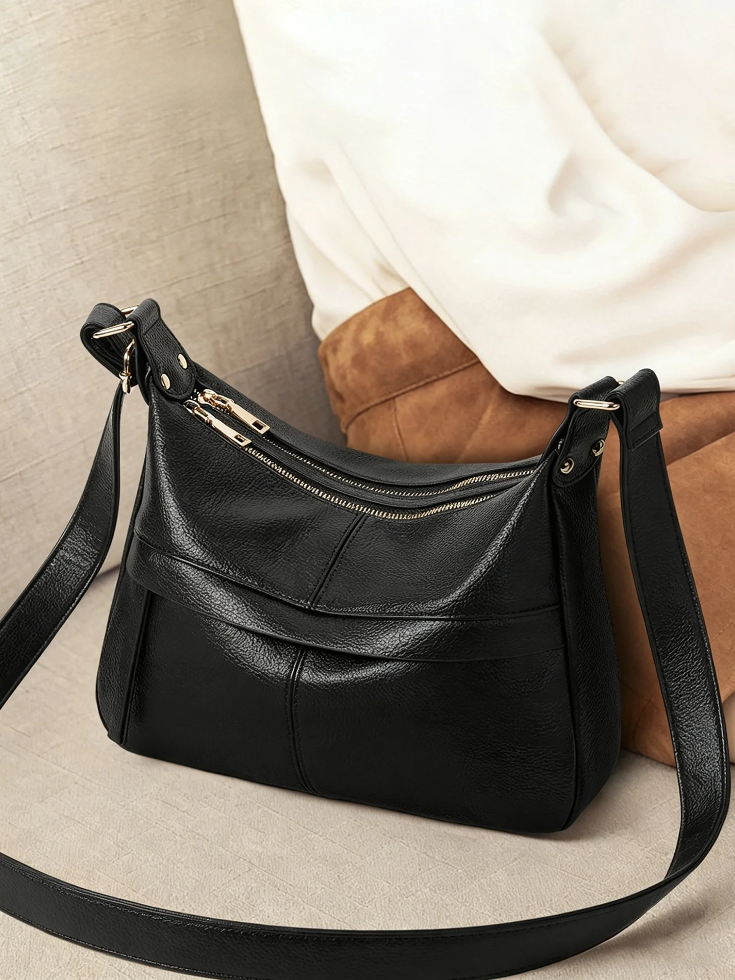 large-capacity-soft-leather-crossbody-bag-for-women-multi-layer-mid-aged-ladies-bag-elegant-style-detachable-shoulder-strap