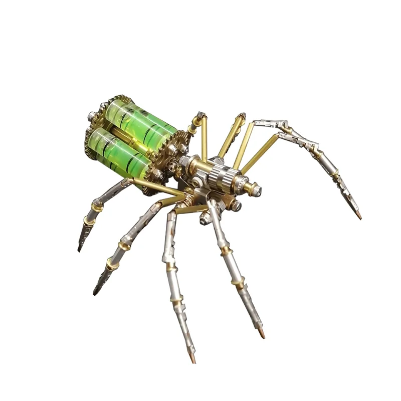 

Highly Recommended DIY Mechanical Spider Metal Model Kit 3D Puzzles Mechanical Insects Assembly Handmade Metal Puzzles