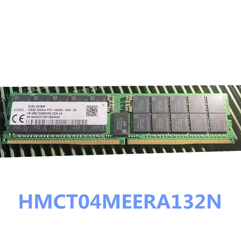 

1 pcs HMCT04MEERA132N For SK Hynix RAM DDR5 4800 128G 2S2RX4 PC5-4800 RECC 128GB RDIMM Memory High Quality Fast Ship