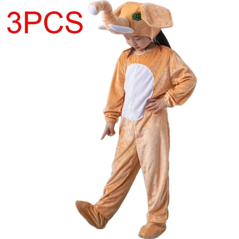 

New Halloween Cosplay Costume Children's and Adult Elephant - Family Matching Cartoon Animal Outfit for 2026★