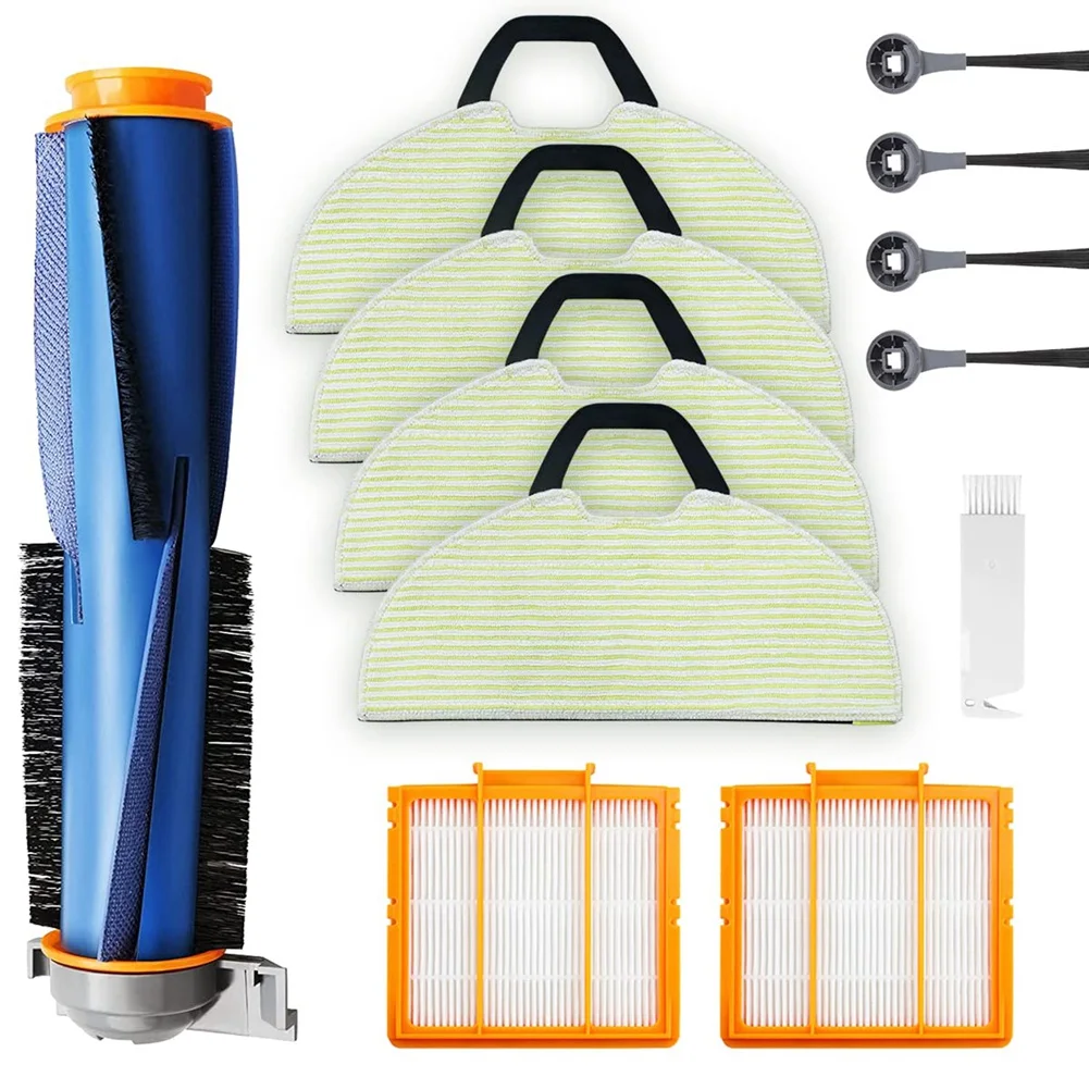 

【SUPERDEALS】Spare Parts Accessories Main Brush Side Brush HEPA Filter Compatible For Shark AV2610WA Vacuums Cleaner