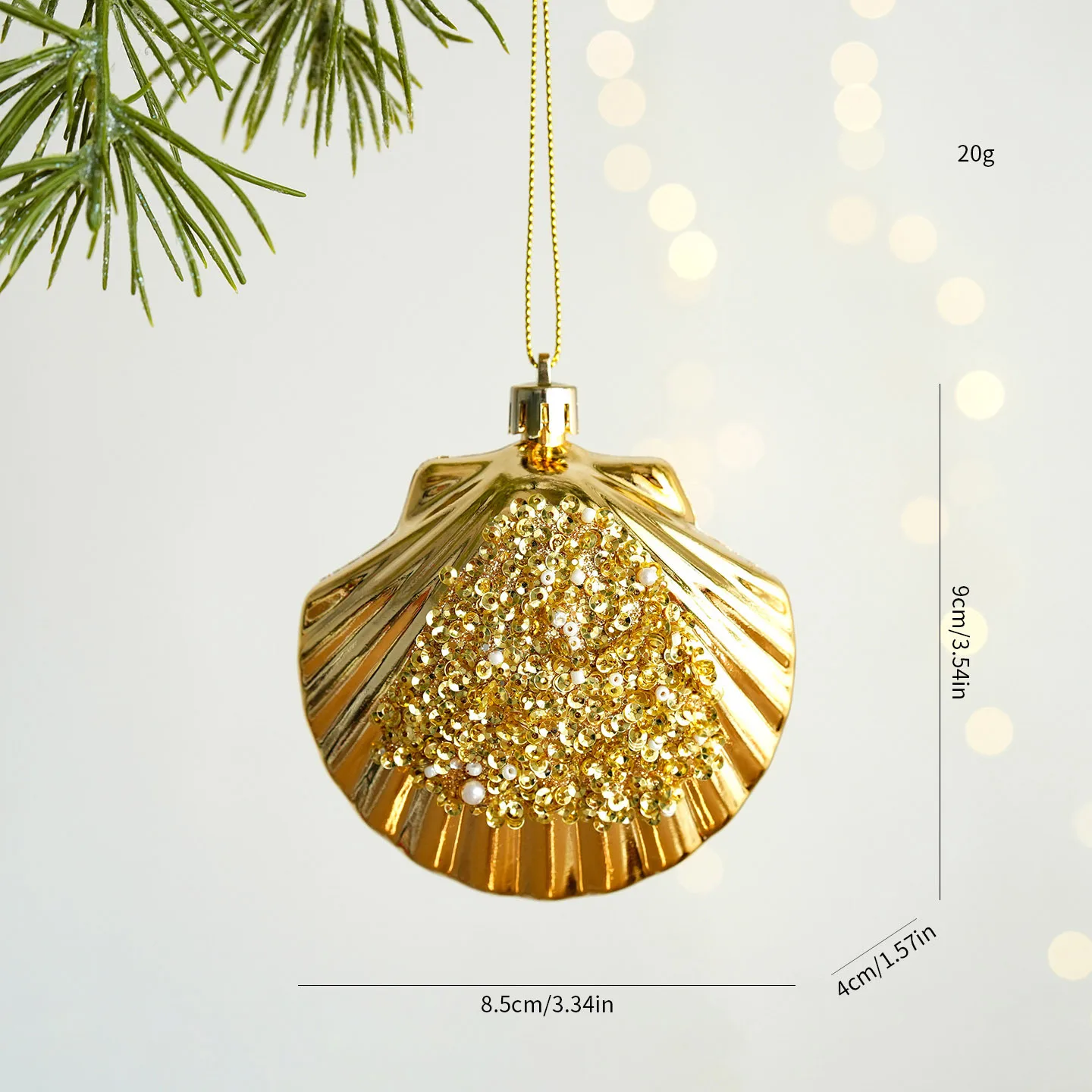 Christmas Atmosphere Balloon Dog Small Pendant Christmas Tree Snowflake House Pendant Small Ornament Wreath Accessory - view 5