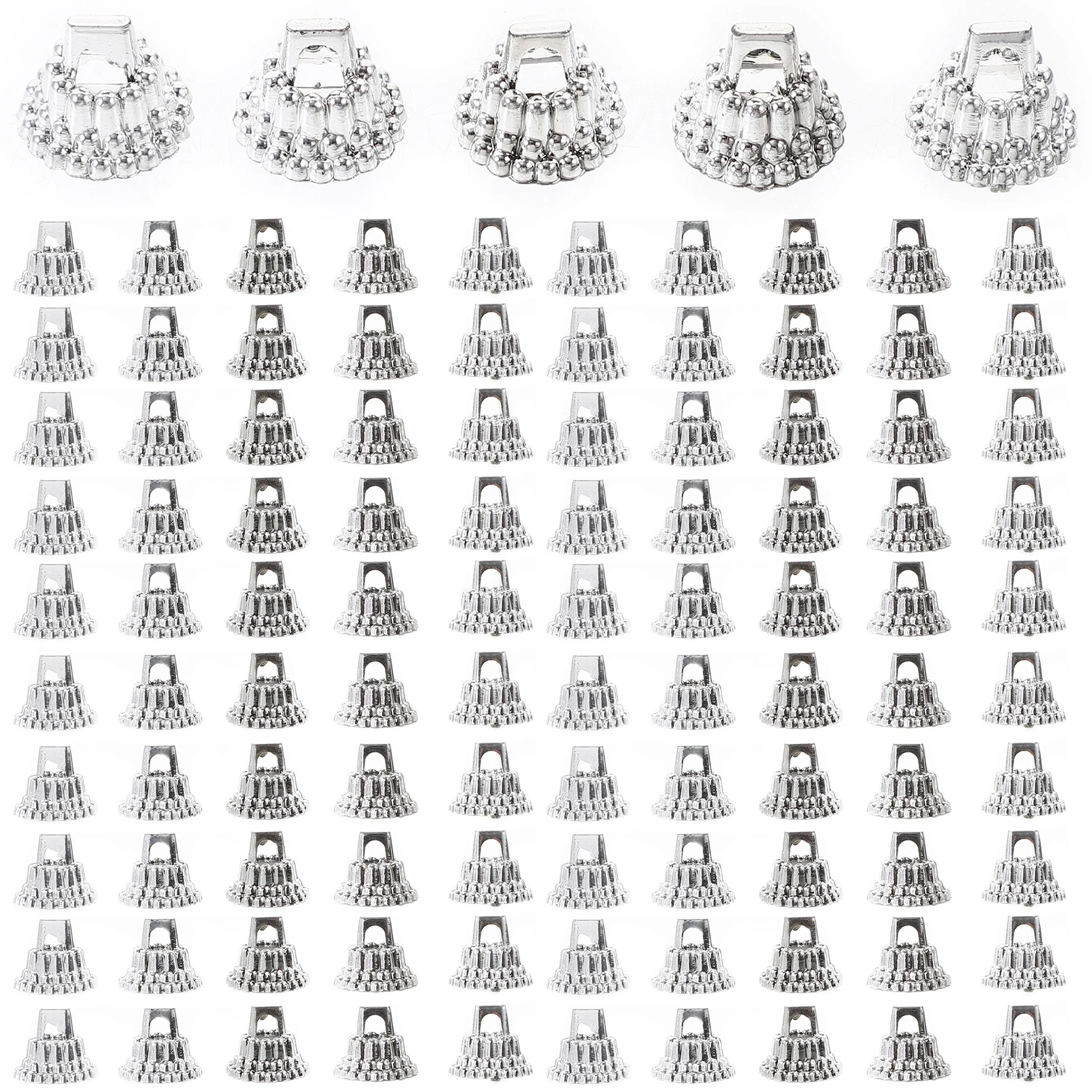 

1 set Christmas Ball Cap 1 3cm Golden DIY Pendant Caps for Ornaments Bauble Tops Party Decoration Accessories