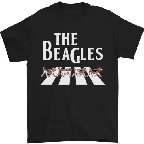 

Забавная Мужская пародия с собакой The Beagles, 100% хлопок