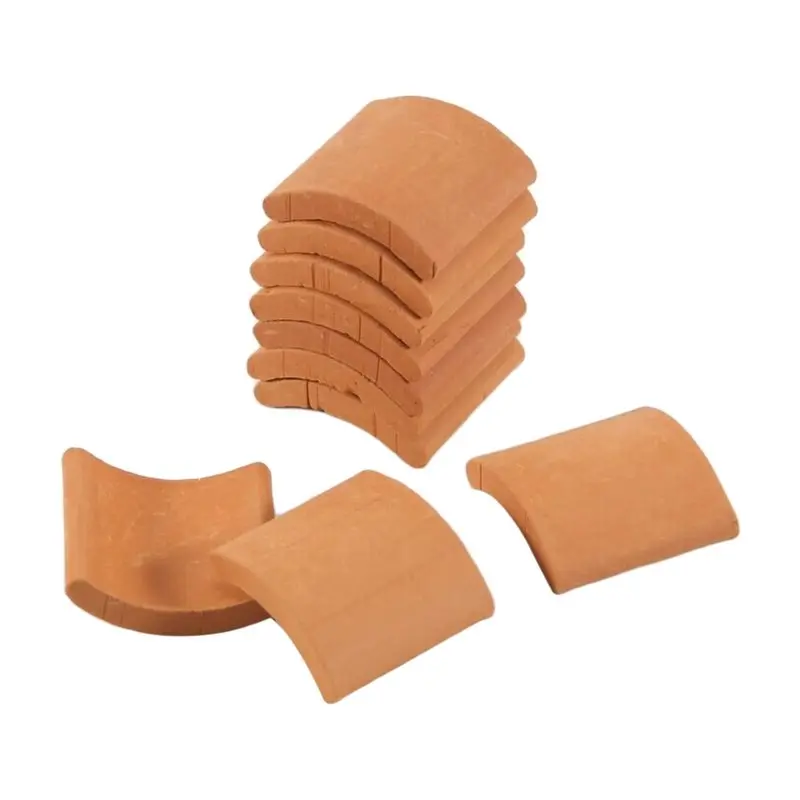 

A63T-100 Pcs Roof Tiles Building Set Miniature Tiles Mini Dollhouse Shingles Fake Tile Dollhouse Kitchen Garden Accessories