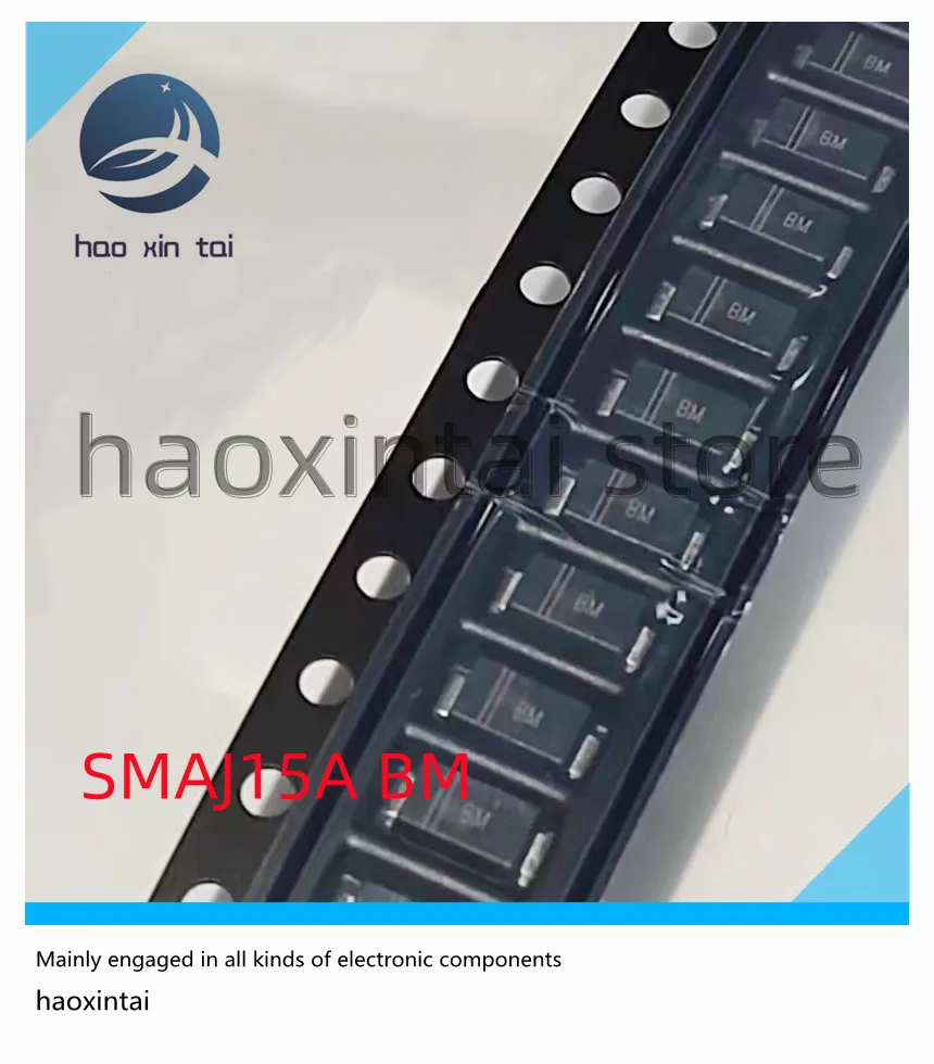 20PCS SMAJ15A BM SMAJ15CA XM SMAJ16A BP SMAJ16CA XP patch TVS transient suppression diode SMA DO-214AC 15V 16V