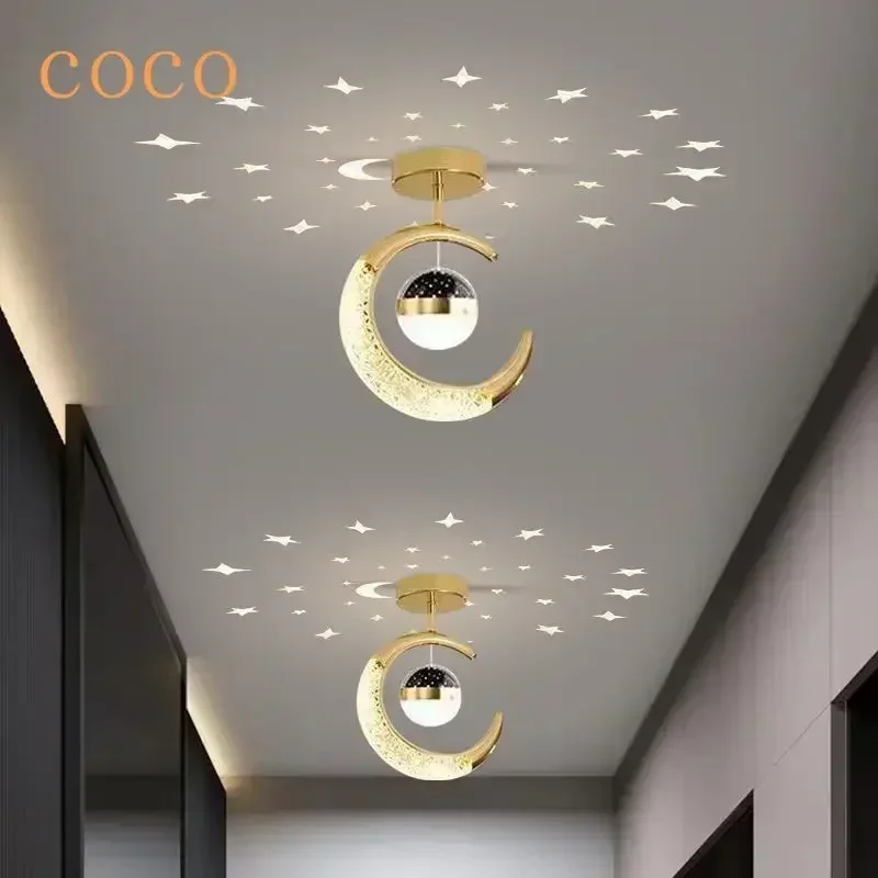

Home decor corridor ceiling light star chandelier modern living room bedroom bedside chandelier bar atmosphere decor chandelier