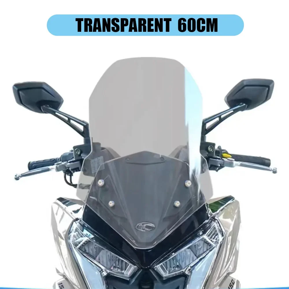 New For KYMCO DINK R 125i Modified Accessories Heightened Windshield Transparent Front Windshield