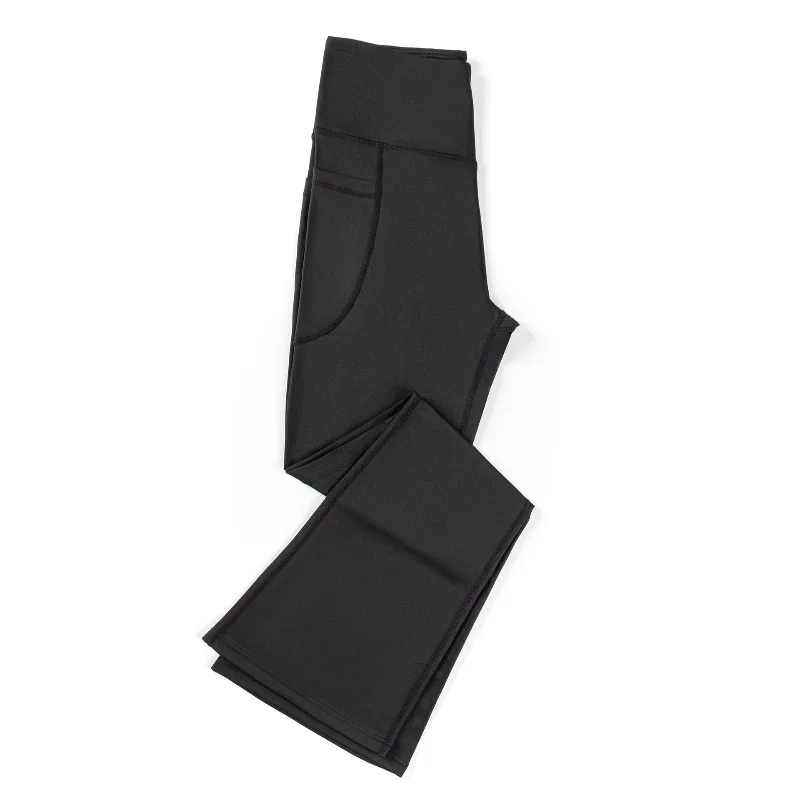 높은 허리 가을, 겨울 벨 바닥 바지 슬림 피트 야외 정장 바지 요가 바지 여성 캐주얼 작업 바지 스포츠 바지