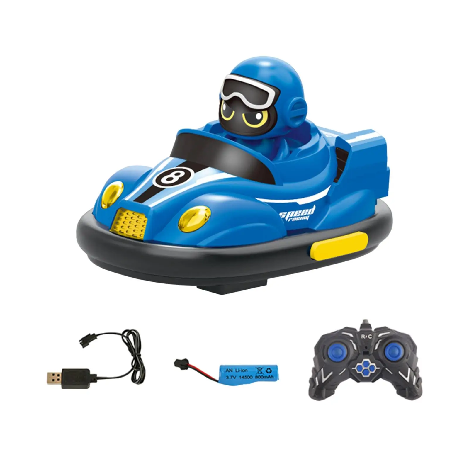 Remote Control Bumper Car Kids RC Car with Driver for Teens Children Kids