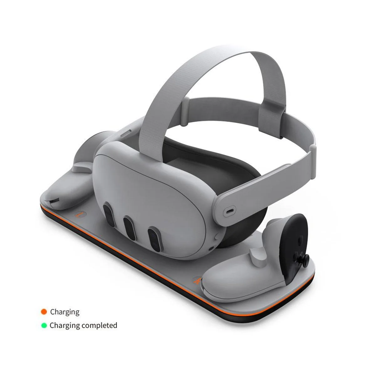 

Wireless Charging Adapter Kit for Meta Quest 3 VR Headset, Fast Charger Station Basic Charging Adapter Set YDH