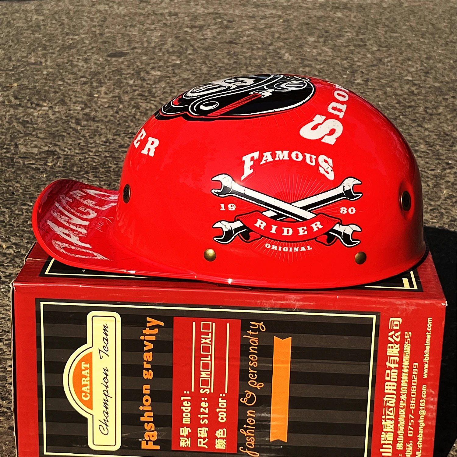 

Motorcycle Helmet MTB Bike Unisex Cycling Safety Protector Half Face Type Retro Vintage Fashion Motorbike Accessories