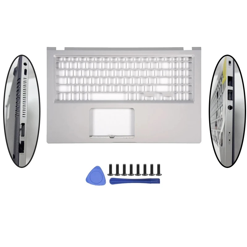 

Для Asus X515 X515DA JP JF JA EA EP KA F515MA V5200E V5200J чехол для ноутбука ЖК-задняя крышка передняя панель петли подставка для рук нижняя часть корпуса