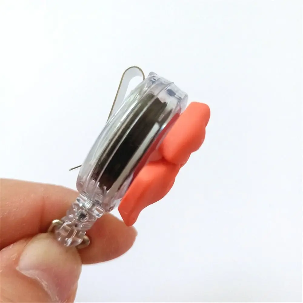 Bow Flower Nurse Badge Reel Name Tag Chest Card Retractable Badge Holder Work Card Resin Easy Pull Buckle Office School