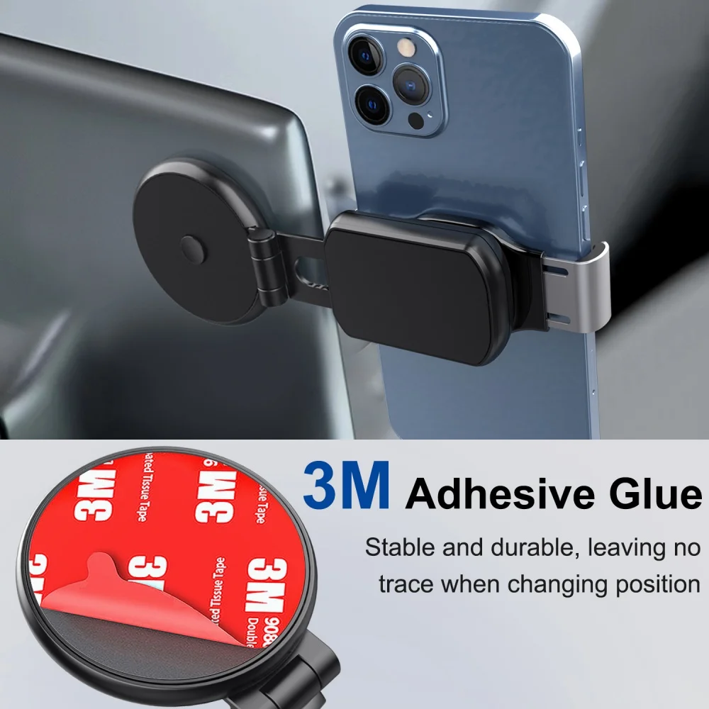 Rotatable Universal Magnetism Phone Holder Adjustable Cell Phone Holder Desktop Phone Bracket Fit For Car Navigation Stands