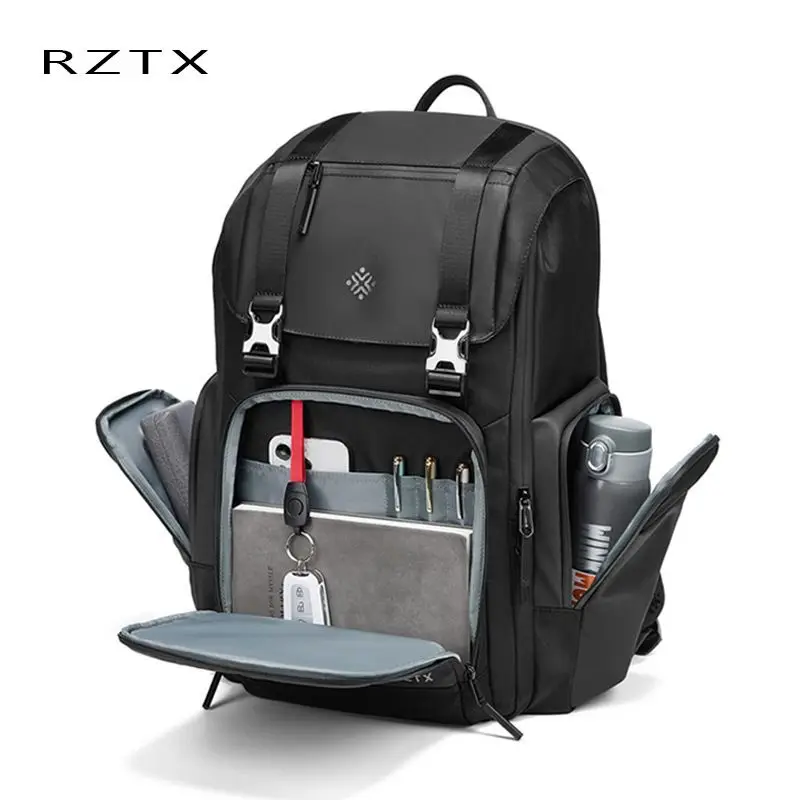 Rztx กระเป๋าเป้สะพายหลังเดินทางเครื่องบินอ็อกซ์ฟอร์ดขนาด15.6นิ้วกระเป๋าเป้สะพายหลังกันน้ำเดินทางธุรกิจกระเป๋านักเรียนคอมพิวเตอร์