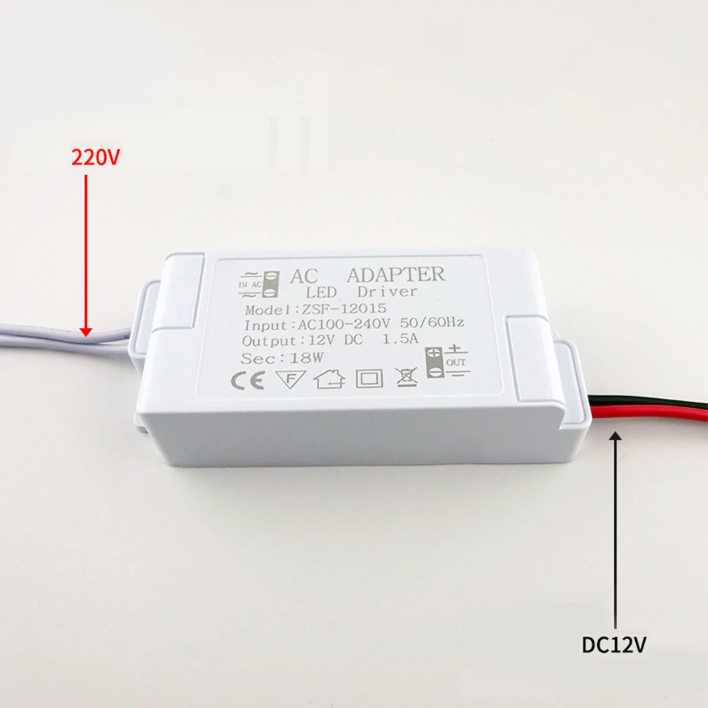 Over Current Protection Transformer for LED Strip Lights Wireless Router ADSL Cats HUB Switches Security Cameras