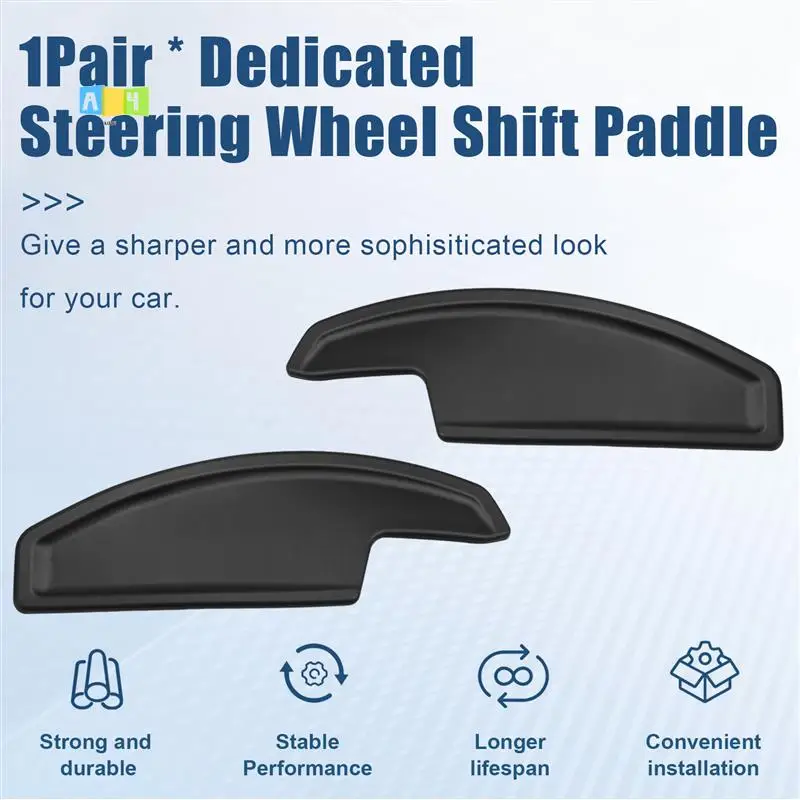 

A04E-Dedicated Steering Wheel Shift Paddle Replacement Cover For Golf 8 MK8 Touareg Passat Sharan 2021-2023