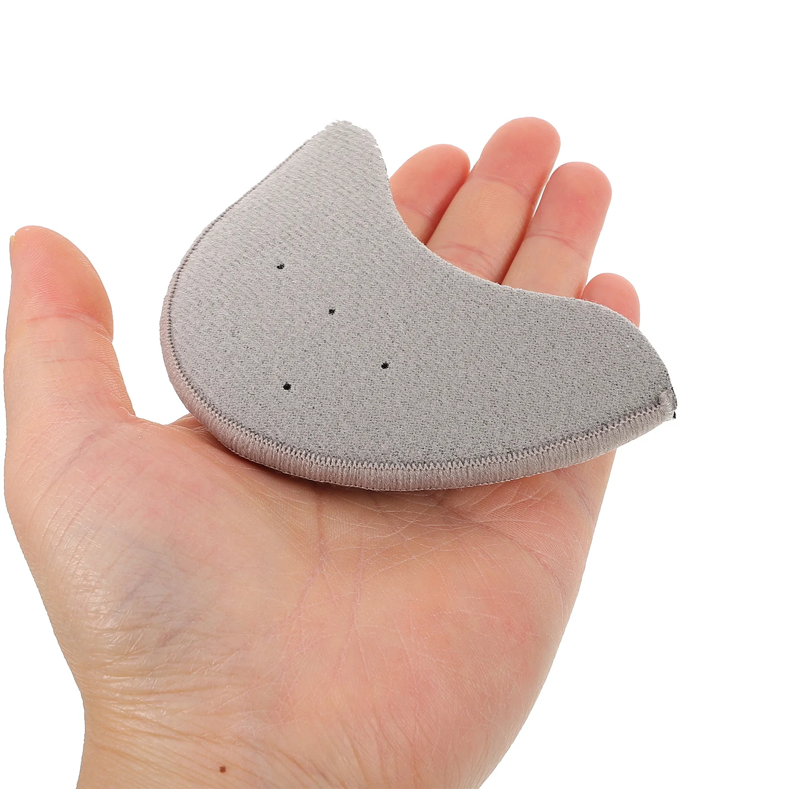 

Toe Pad for Ballet Shoes Pointe High Heels Dancing Foot Protector Gray Elastic Pads Breathable Half Size Caps