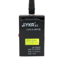 2023 JK-560S Fréquencemètre portatif haute sensibilité 100-999.9999 Z successifs pour walperforated talperforated ham radio CTCSS DCS décodeur