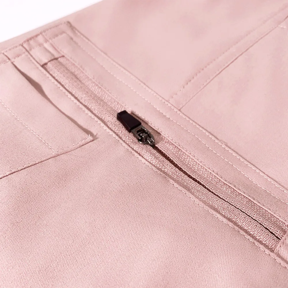 Ensemble d'uniforme de travail d'automne unisexe 2 pièces, haut décontracté à manches longues et col avec fermeture éclair élastique