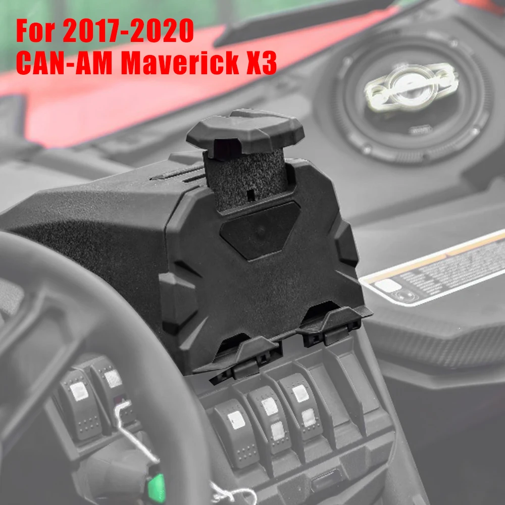UTV Electronic Tablet Device Holder GPS Storage Box for Can-Am Maverick X3 Accessories 715002874