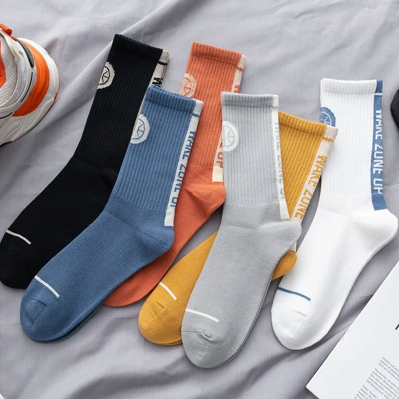 

Men's sock trends: ankle socks, spring-autumn-winter men's sports socks, basketball socks, long socks for women