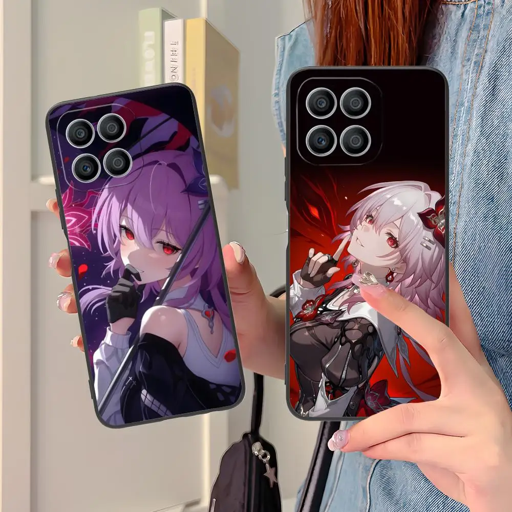 

HSR Evernight Phone Case for Honor 90 80 70 60 50 30 20 10 9 8 7 Pro S SE Lite 5G Soft TPU Shockproof Cover