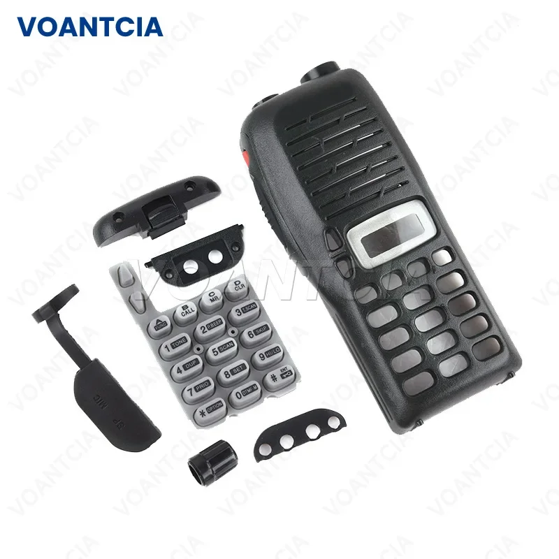 Front Panel Cover Case Housing Shell Keypad Knobs for ICOM IC-V8 ICV8 Radio Accessories Repair Kits