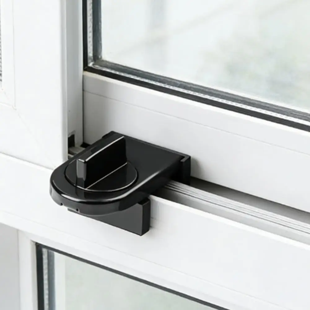 Sliding Door Lock 4 Units for For home With No Hole Requirement and Anti-Fall Feature for Daily Residential Use