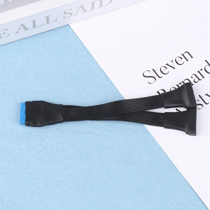 USB 3.0 19Pin/20Pin внутренний удлинитель 1 к 2 удлинитель кабеля «сделай сам» удлинитель для материнской платы
