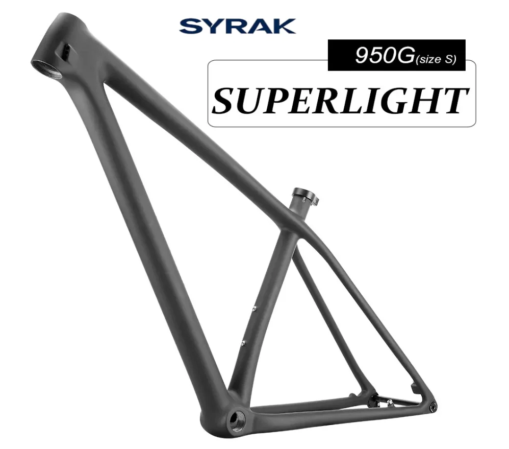 

SYRAK 29er MTB Carbon Frame Boost 950g Lightweight S/M/L Sizes Bicicletta Carbonio Telaio Quadro Carbono Mountain Bike Frame