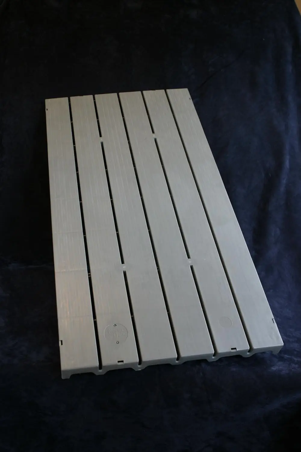 

Heavy-Duty Mini Floor & Pallet, 2'x4'x2", Supports 1000 lbs, Lightweight Polypropylene for Easy Handling